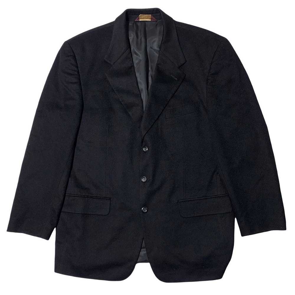 Nordstrom Loro Piana 2706 100% Cashmere Blazer Mens Size 46 R Black